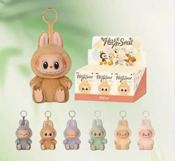 BaBa Labubu Have a Seat Edition – 17 cm Soft Plush Blind Box Surprise - Image 5