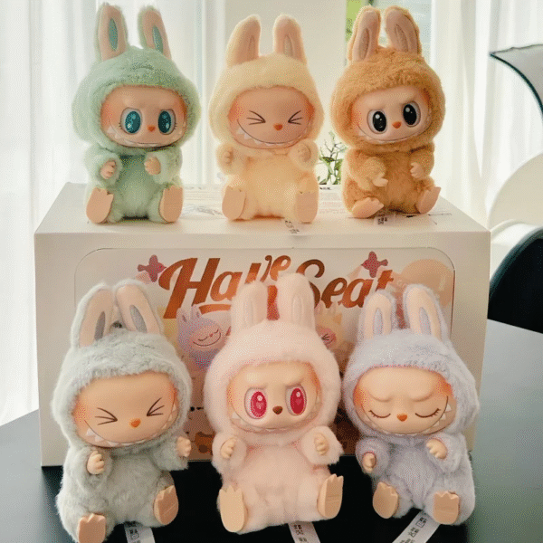 Labubu Monster Doll Blind Box – Have a Seat Collection (6 Figure Random Box ) 6ps