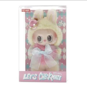 CheakMate Labubu The Monsters Let's CheakMate Series by Pop Mart Hanging Card Vinyl Plush Pendant